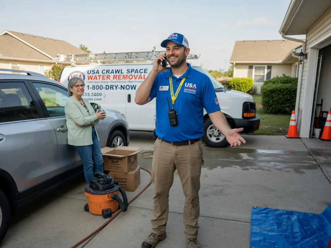 Crawl Space Water Removal Turney, MO FAQs
